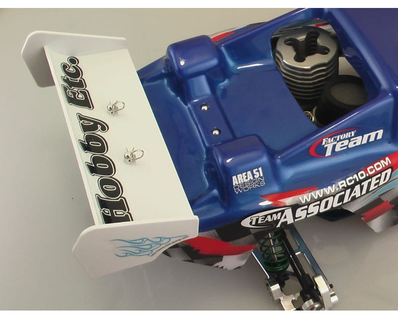 Silver Alum. Rear Shock Tower Gt2