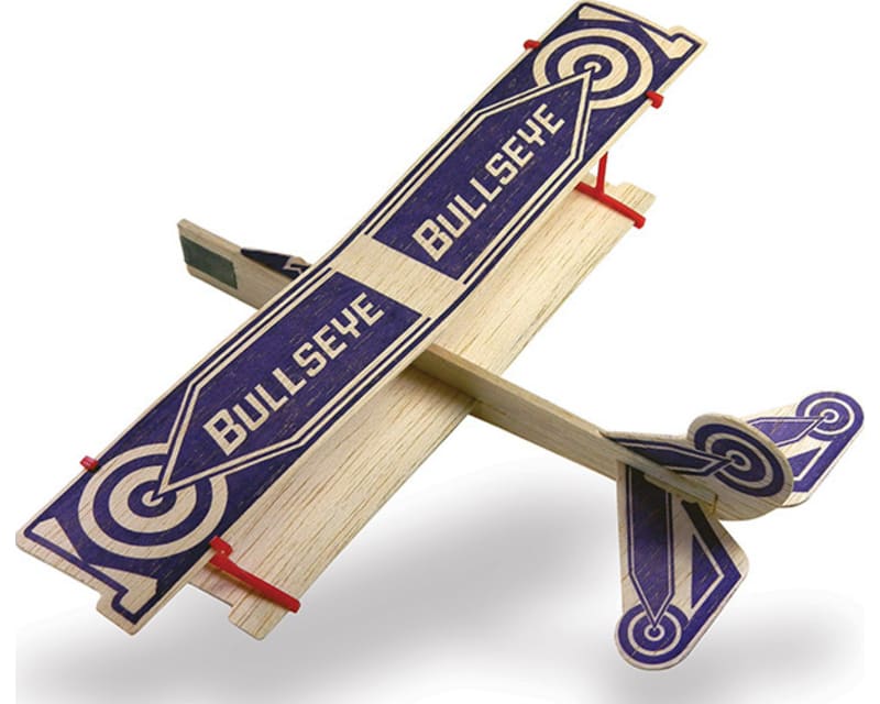 Bullseye balsa model airplane kit photo