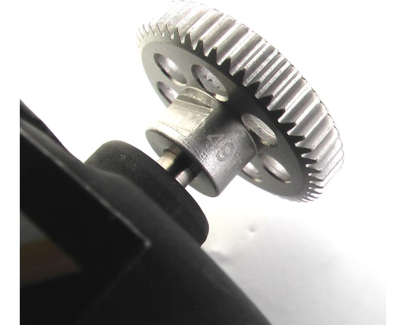 Tap to zoom 49t 64p Hard Anodized Aluminum Pinion Gear