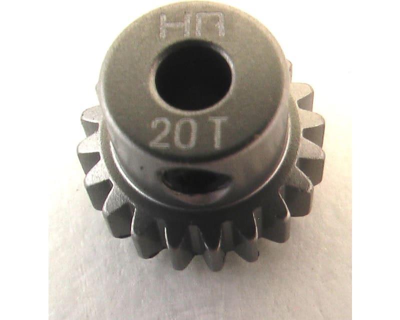 Tap to zoom 20t 48p Hard Anodized Aluminum Pinion Gear 1/8 Inch Bore