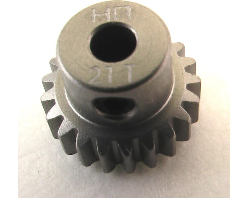 21t 48p Hard Anodized Aluminum Pinion Gear 1/8 Inch Bore