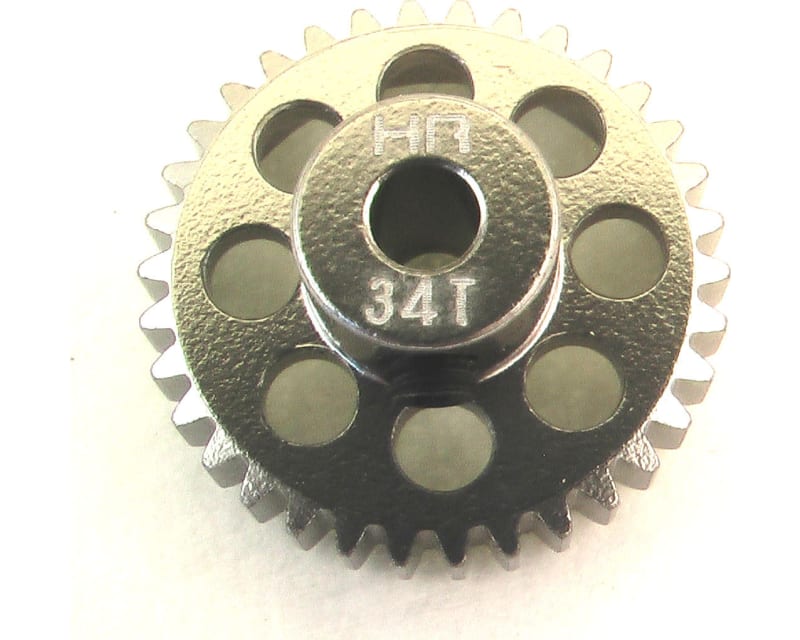 34 Tooth 48 Pitch Hard Aluminum Pinion Gear
