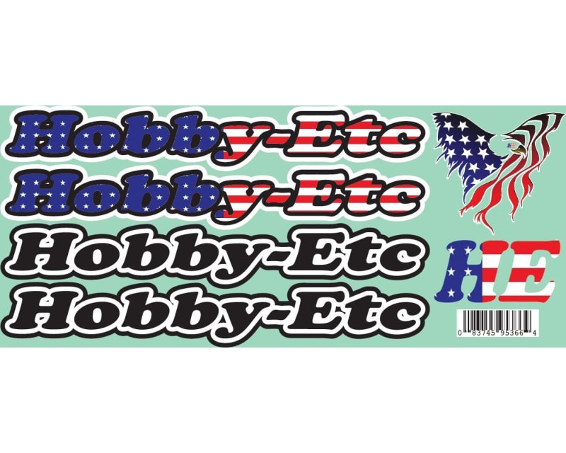 Hobby Etc Patriot Decal A