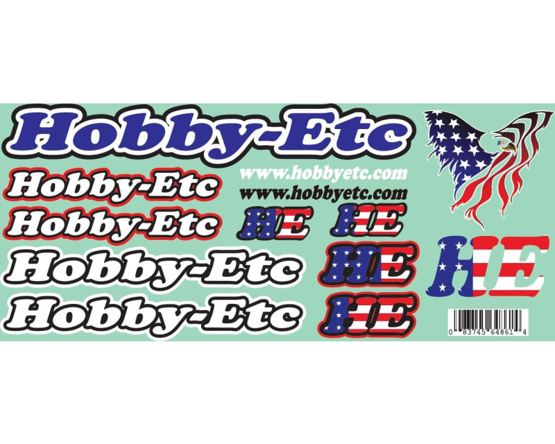 Hobby Etc Patriot Decal C