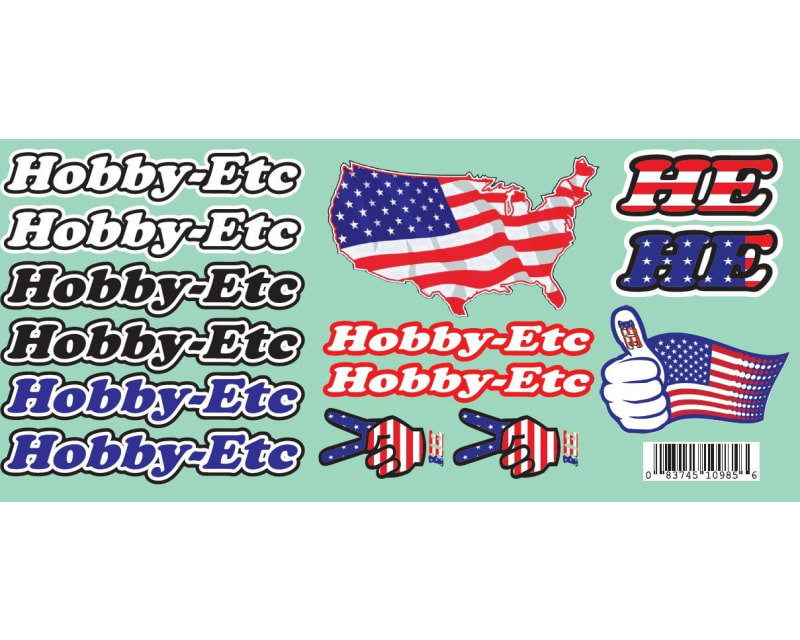 Hobby Etc Patriot Decal P