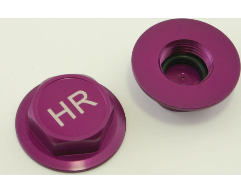 Tap to zoom discontinued HPI Hellfire Purple Aluminum Wheels Caps