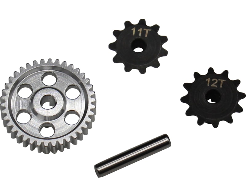 Alum. Main Gear / Steel sprocket set