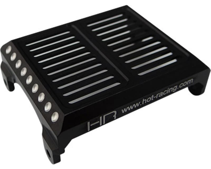 Aluminum Replica radiator Cover Black