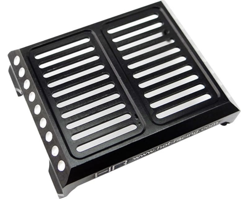 Aluminum Replica radiator Cover Black