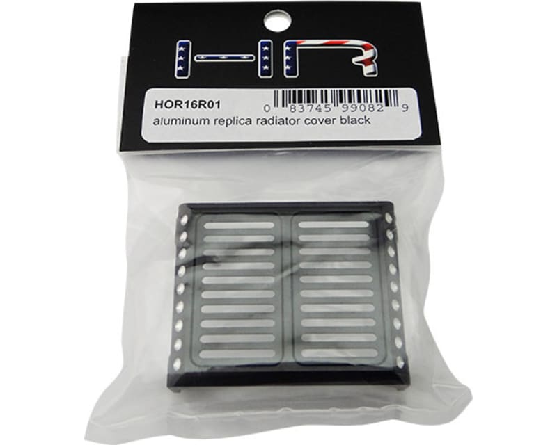 Aluminum Replica radiator Cover Black