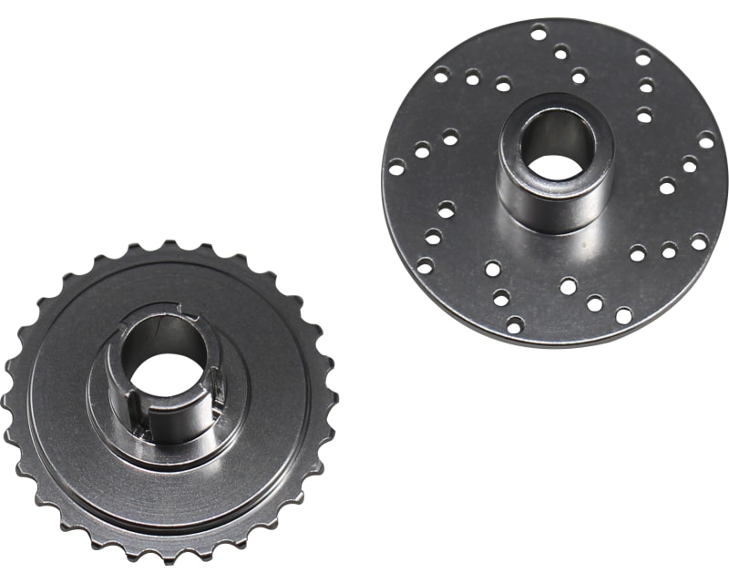 Rear Brake Disk & Main Sprocket Silv