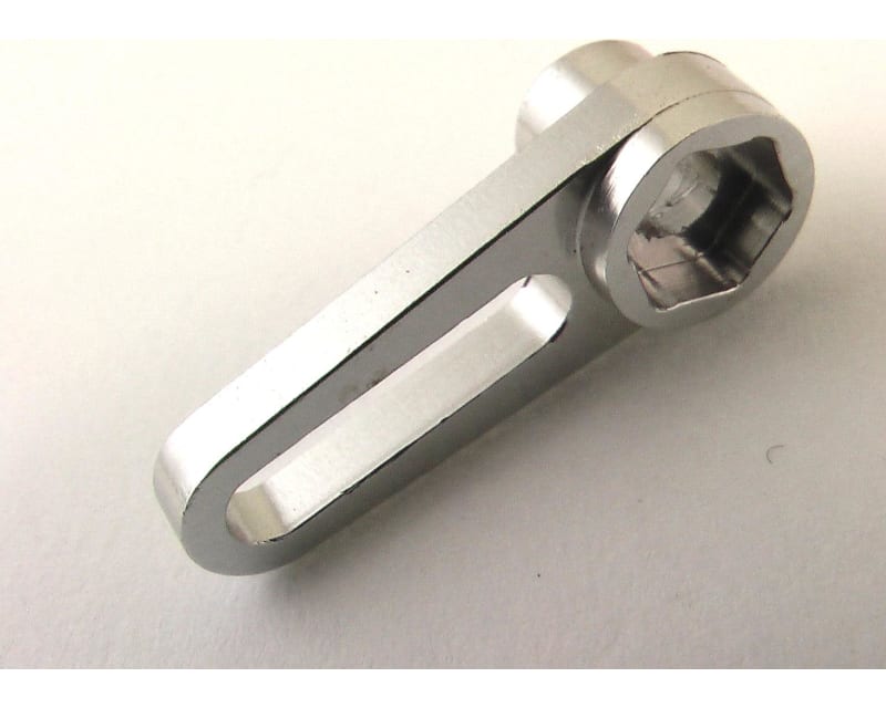Silver Aluminum Steering Arm Silver