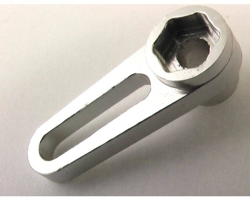 Silver Aluminum Steering Arm Silver