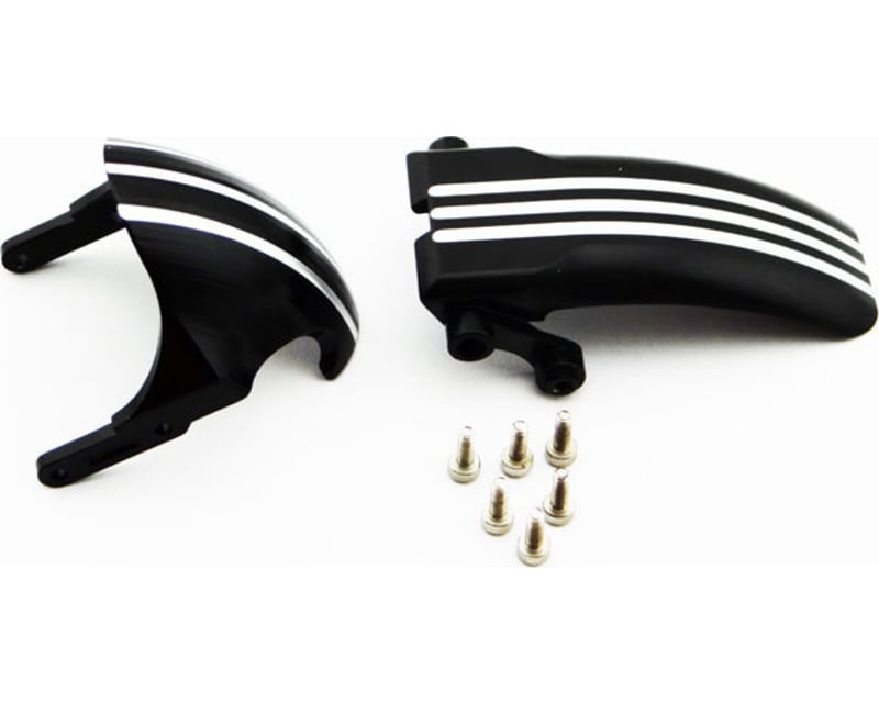 Aluminum Front Fender and Tail Fairing Set.