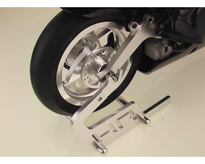 Silver Motorcycle Stand Kyosho MC