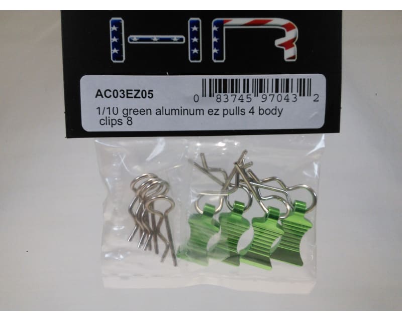 Silver bent Body Clips 22mm long .82mm wire (4)