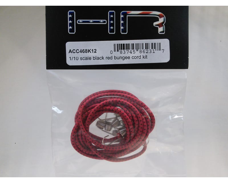 Tap to zoom 1:10 Scale Black red elastic cord Kit