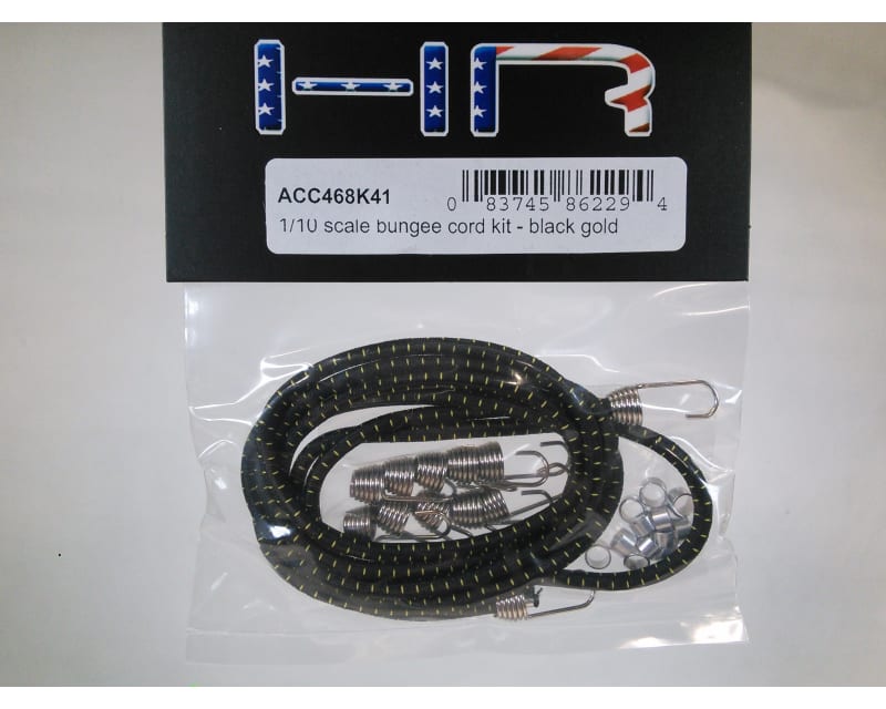 1:10 Scale elastic cord Kit - Black Gold