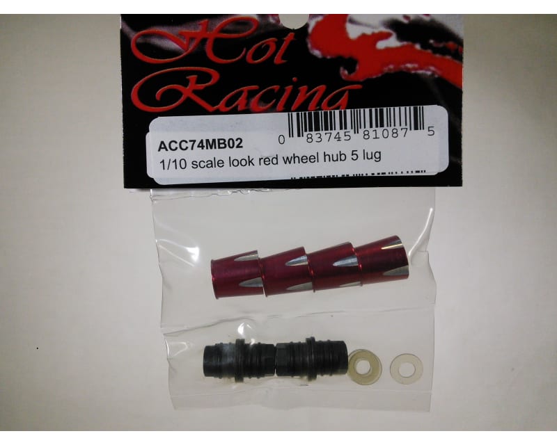 Tap to zoom discontinued Aluminum Wheels Nut Caps and M4 Nuts (Red)(4) - Fla