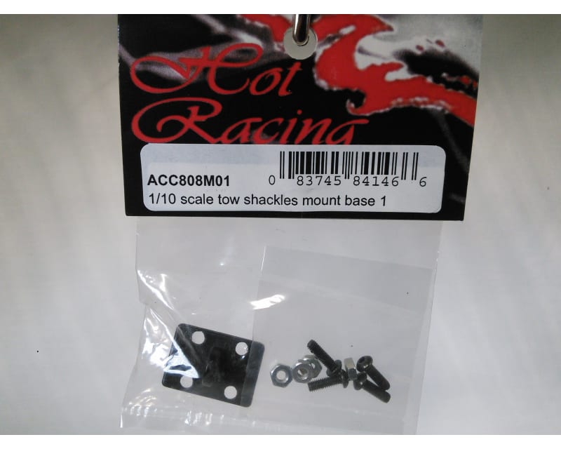 Tap to zoom 1:10 Scale Tow Shackles Mount Base (1)
