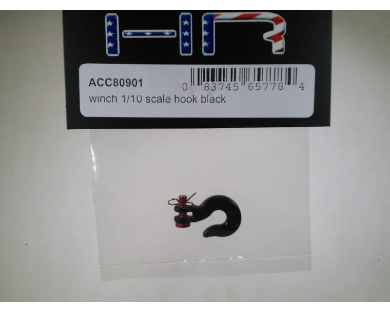 Winch 1:10 Scale Hook (Black)