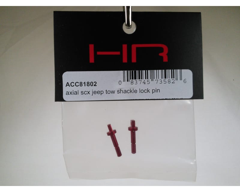 1:10 Scale Tow Shackle Lock Pins (2) - Axial SCX10