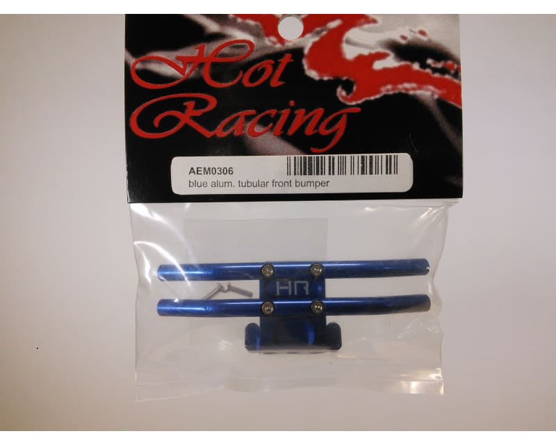 discontinued Blue Aluminum Tubular Front Bumper RC18t RC18mt