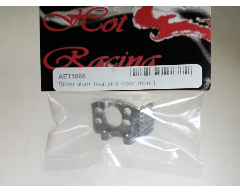 Silver Alum. Heat Sink Motor Mount