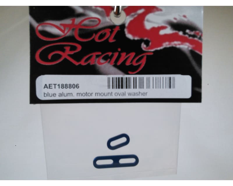 discontinued Blue alum. motor mount oval washer