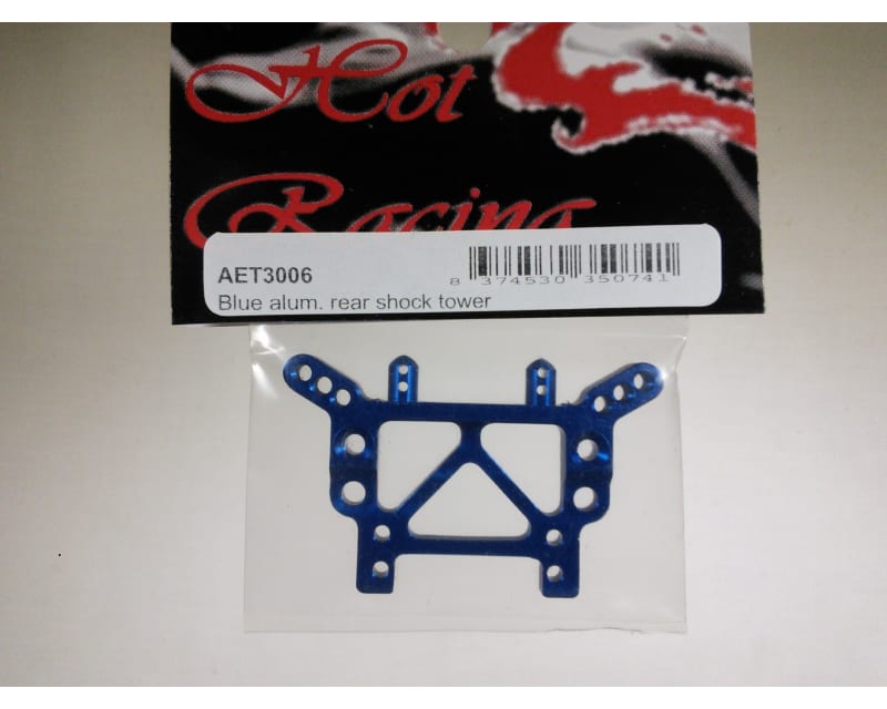 Blue Aluminum Rear shock tower