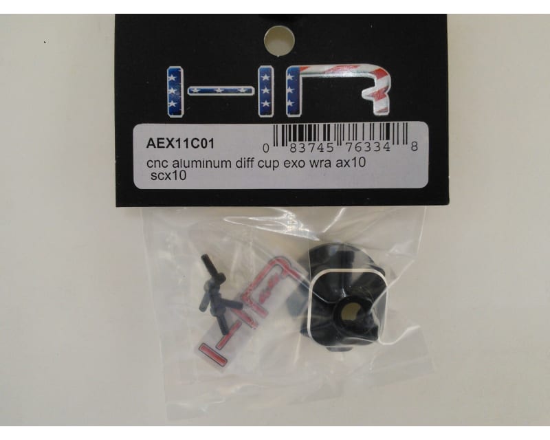 CNC Aluminum Diff Cup Exo Wra Ax10 Scx10