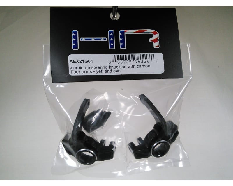 Tap to zoom discontinued Aluminum Steering Knuckles with Carbon Fiber Arms -