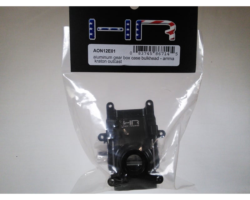 Tap to zoom Aluminum Hd Gearbox Case Bulkhead Arrma Kraton Outcast