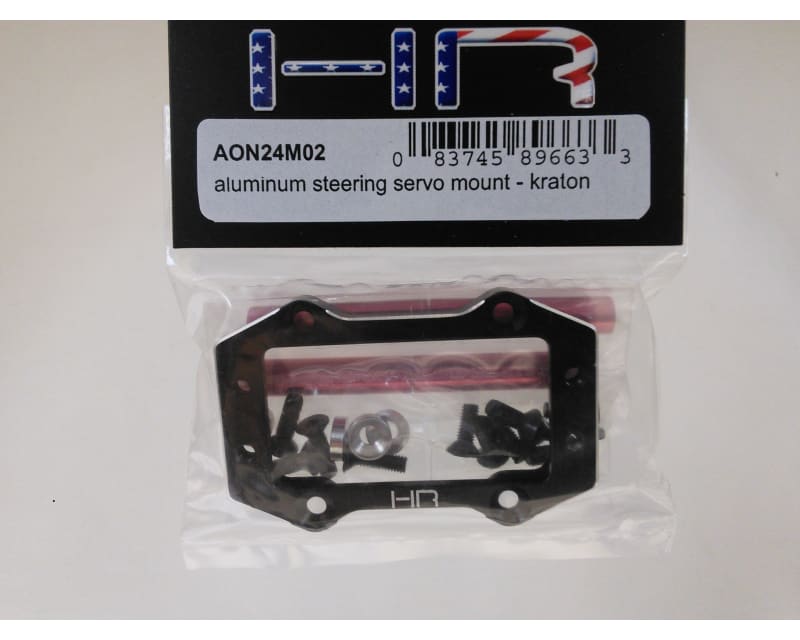 Tap to zoom Aluminum Steering Servo Mount Arrma Kraton