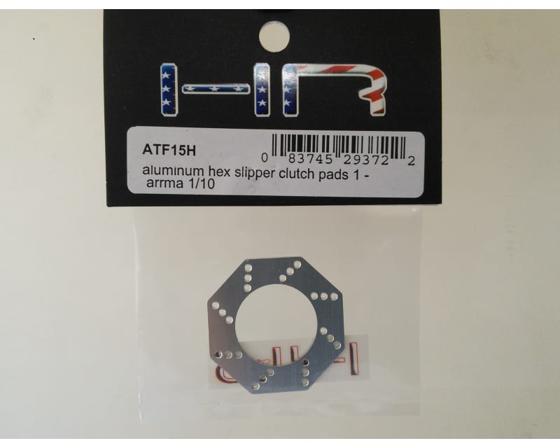 Aluminum Cross-Drilled Slipper Clutch Pad (1) Arrma 1:10 4x4