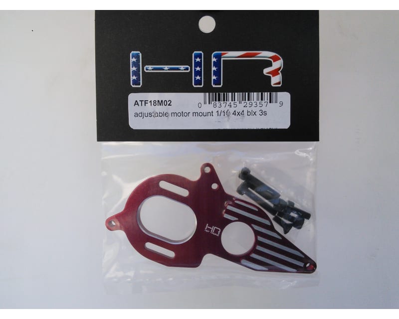 Tap to zoom Aluminum Adjustable Motor Mount Arrma 1:10 4x4 3s 4S Blx