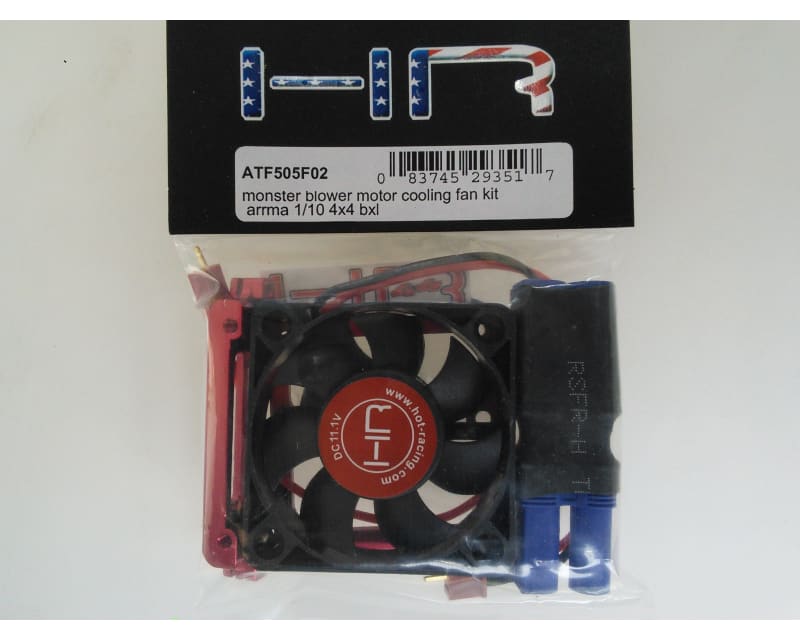 Tap to zoom Monster Blower Motor Cooling Fan Kit Arrma 1:10 4x4 Bxl
