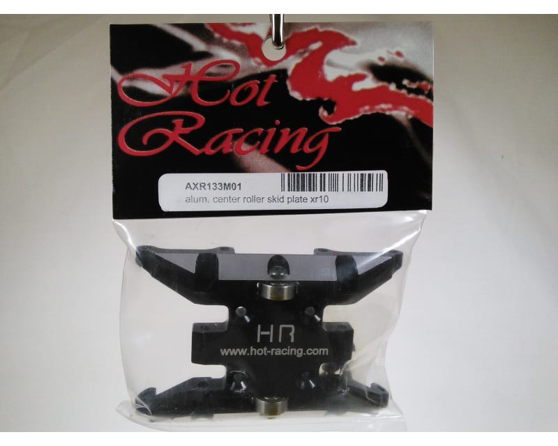 Tap to zoom Aluminum Center Roller Skid Plate Xr10