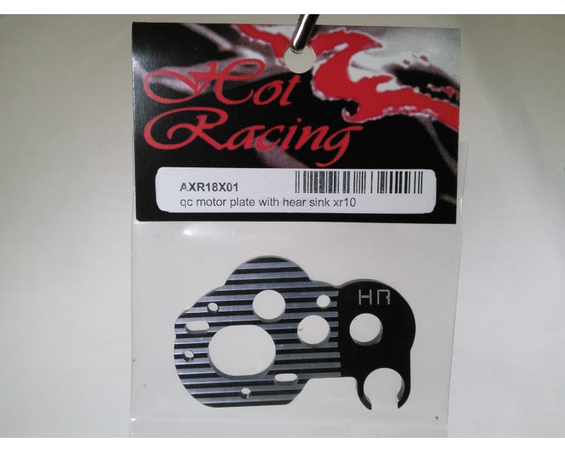 Axial Xr10 Aluminum Motor Plate with Heat Sink