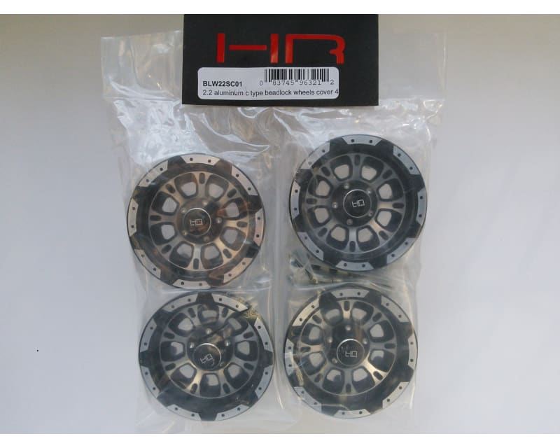 Aluminum 2.2 Ifd Beadlock Wheel Covers (C-Style) (4) - Axial Ifd