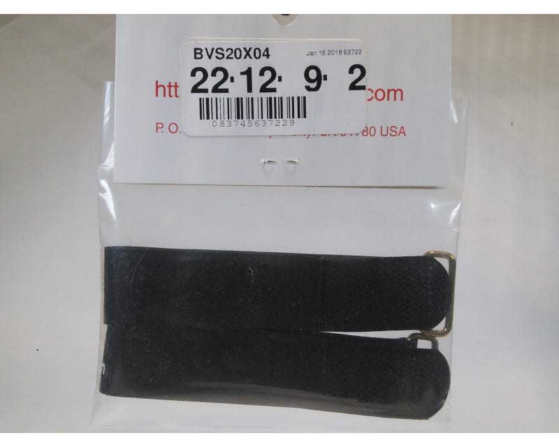 discontinued Gold/Black hook and loop Straps 200mm
