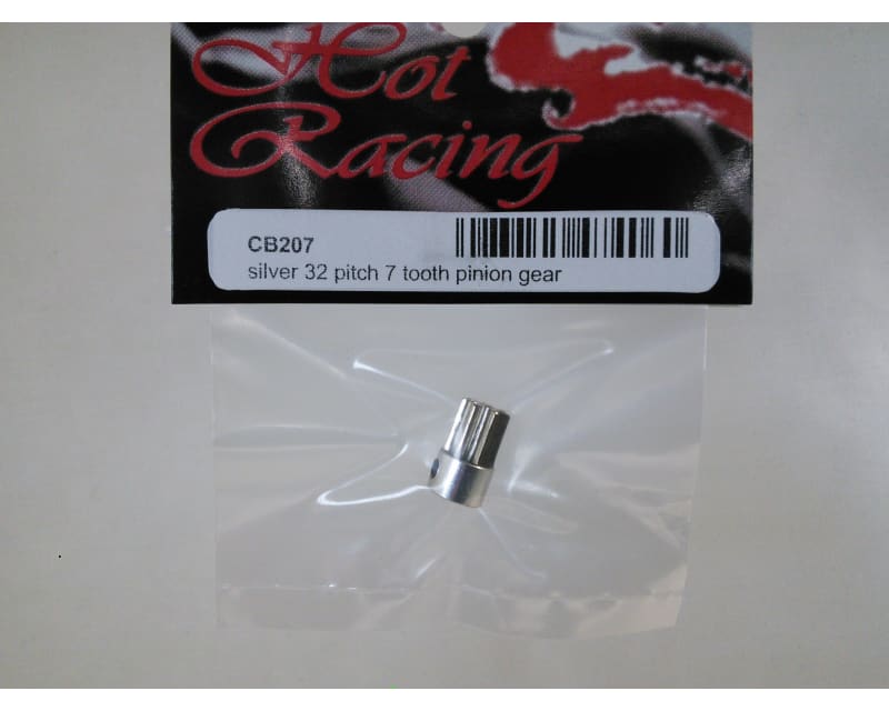Tap to zoom Silver 32 Pitch 7 Tooth Pinion Gear