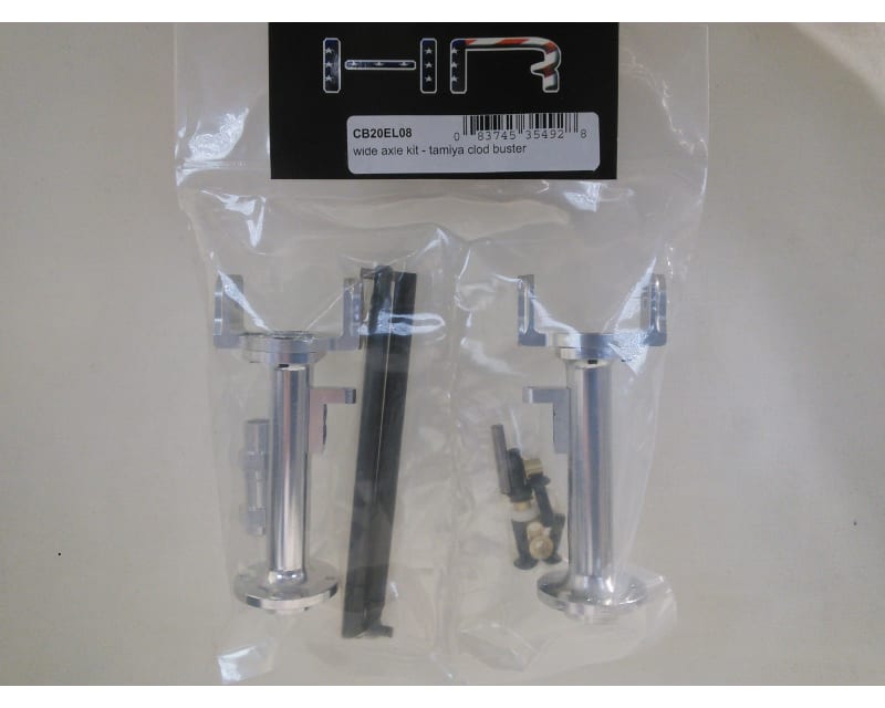 Tap to zoom Wide Axle Kit - Tamiya Clod Buster