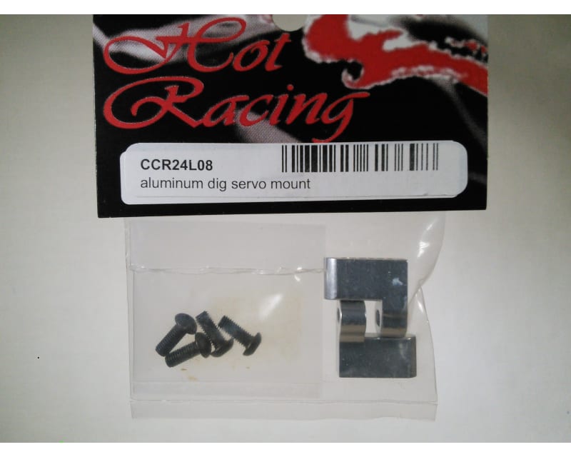 Silver Aluminum Dig Servo Mounts