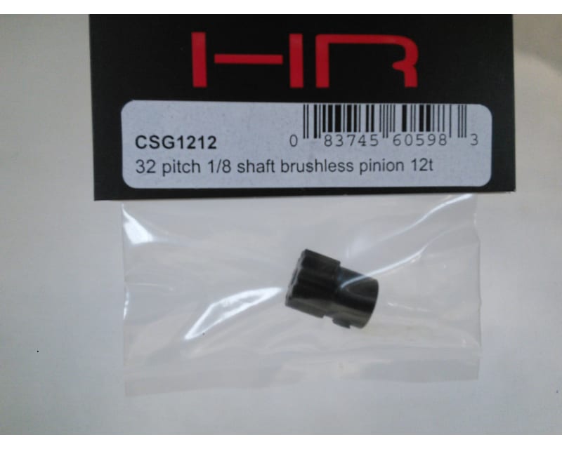 12t 32p Hardened Steel Pinion Gear 1/8 Bore