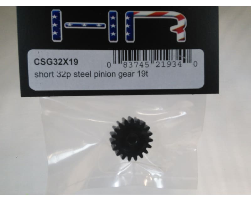 Short 32P Steel Pinion Gear 19T