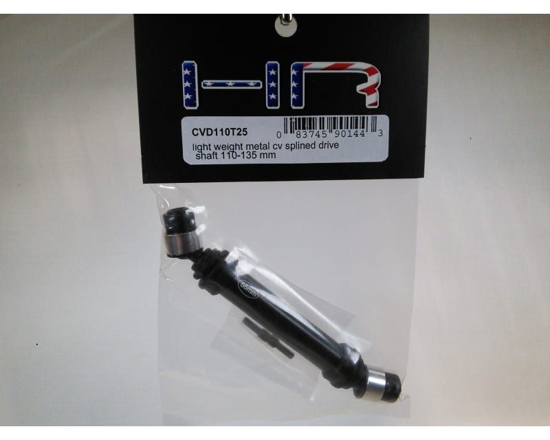 Light weight Metal Cv Splined Drive Shaft 110-135 mm