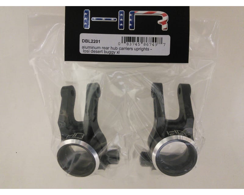 Aluminum Rear Hub Carriers Uprights - Losi Desert Buggy XL XLe