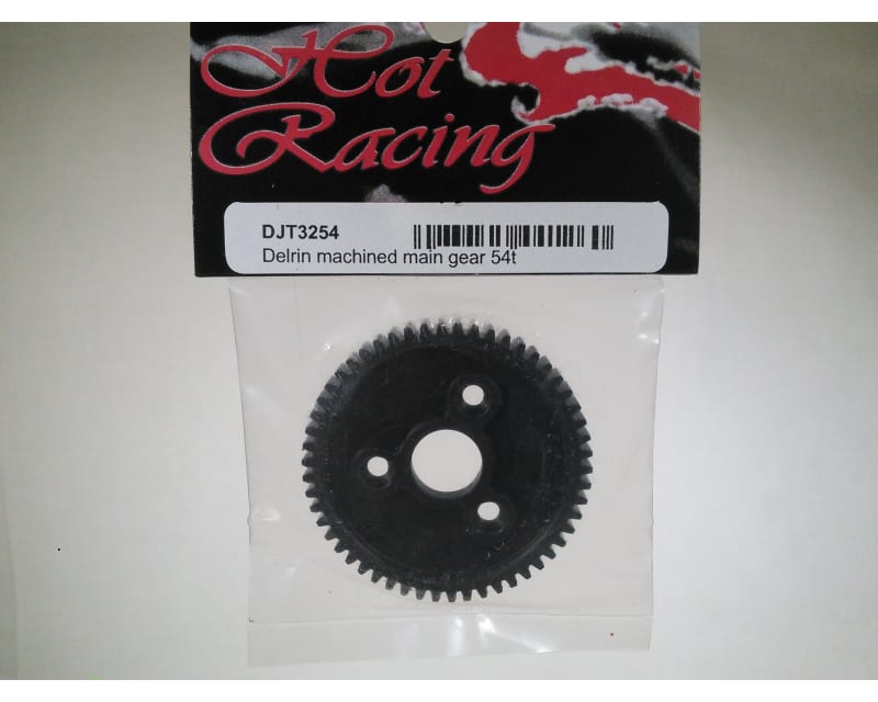 discontinued 54t Mod 0.8 (32p) Machined Delrin Spur Gear TRA Ja