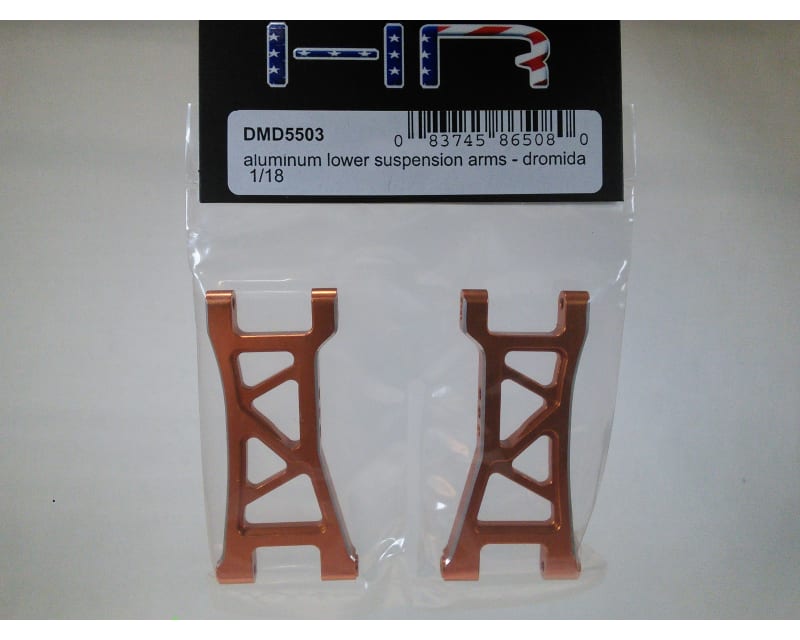 Tap to zoom Aluminum Lower Suspension Arms - Dromida 1/18
